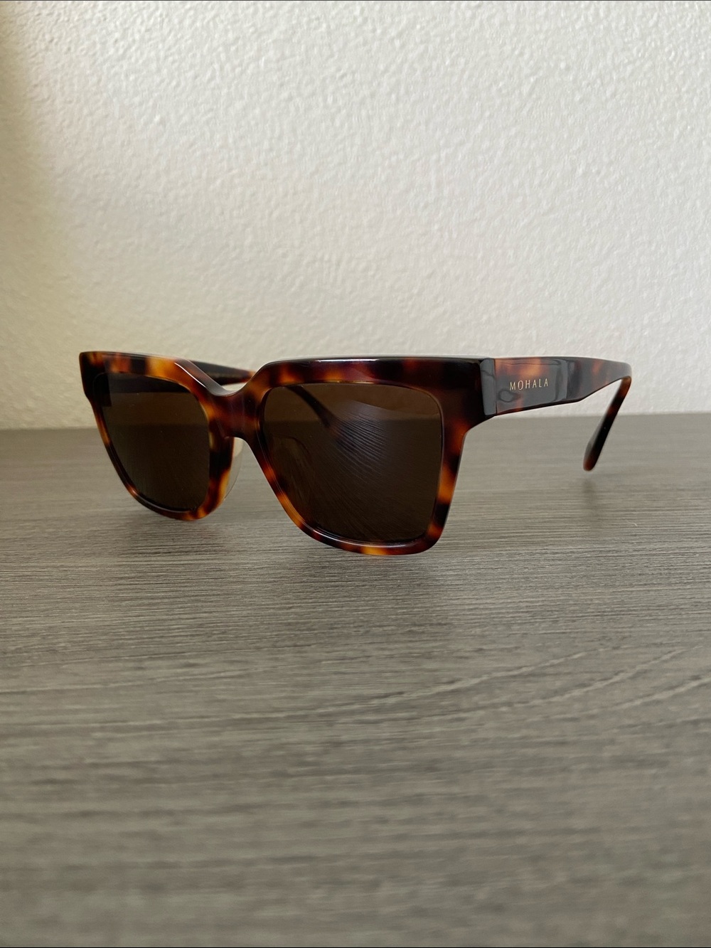 Mohala Eyewear • Hana Polarized Square Sunglasses Kukui Tortoise